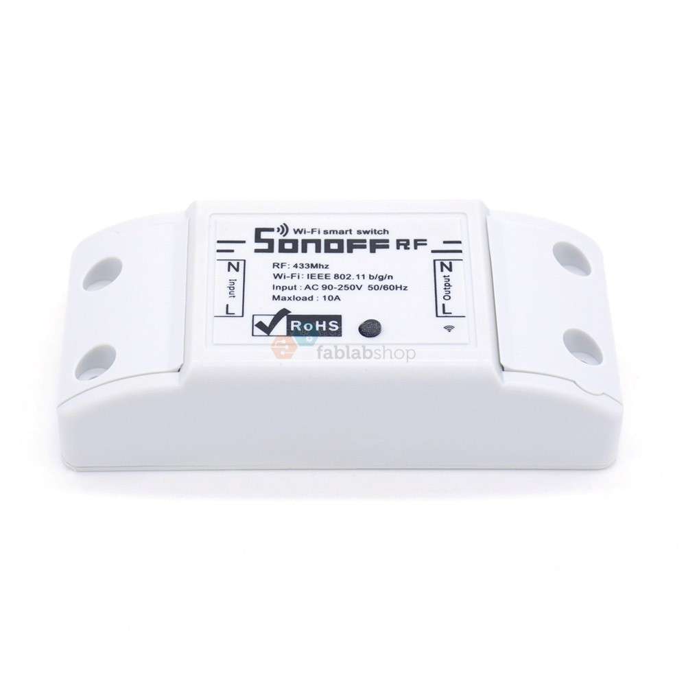 Sonoff 433Mhz RF WiFi Wireless Smart Home Module Switch With Remote Controller 