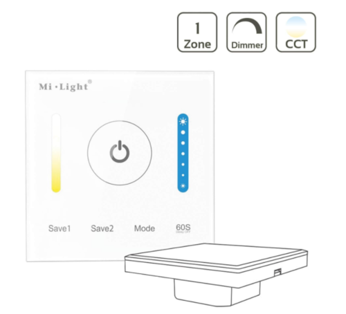 Smart Panel Controller (CCT Kaltweiß+Warmweiß)
