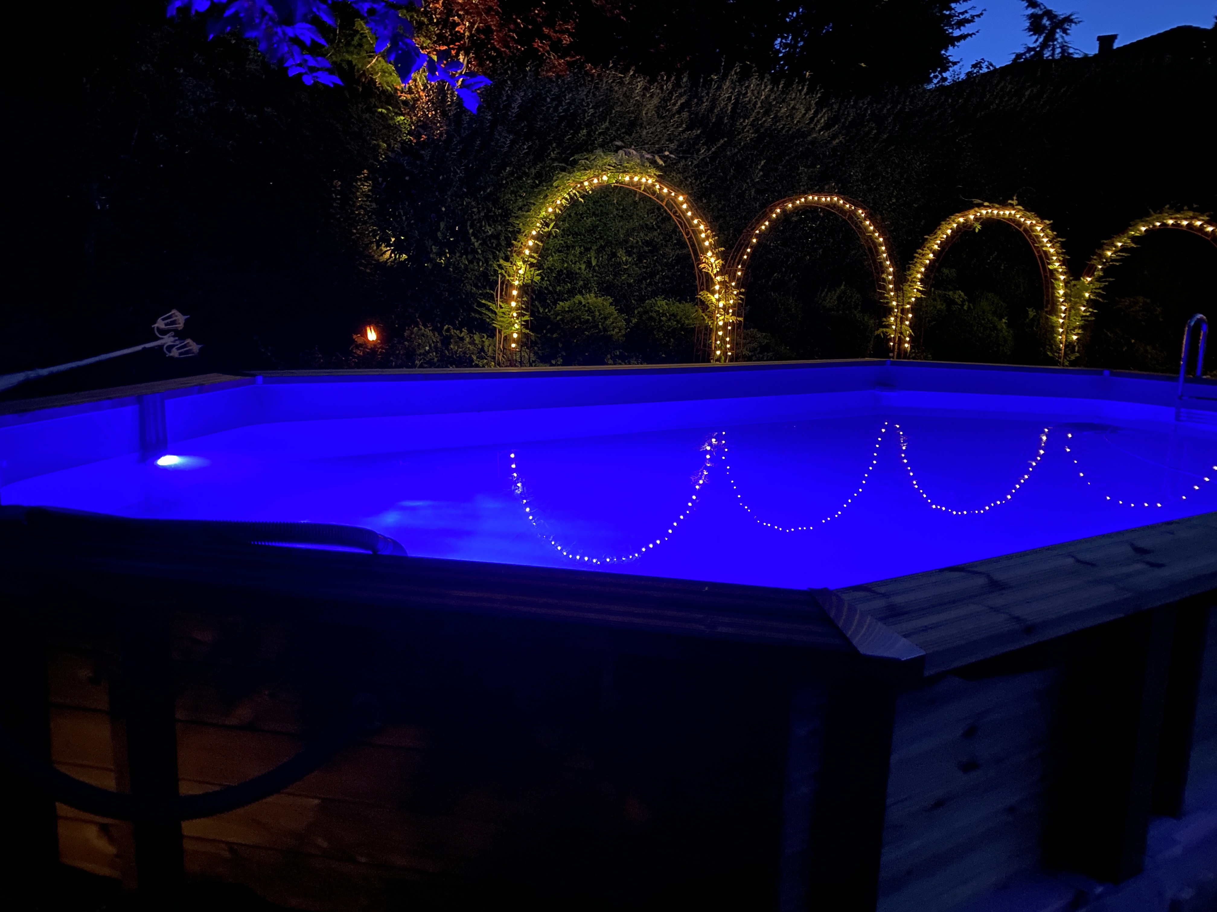 Schwimmbad Beleuchtung mit LED